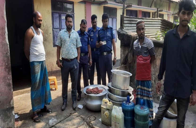 বেগমগঞ্জে হাজী বিরিয়ানিকে অর্থদন্ড
