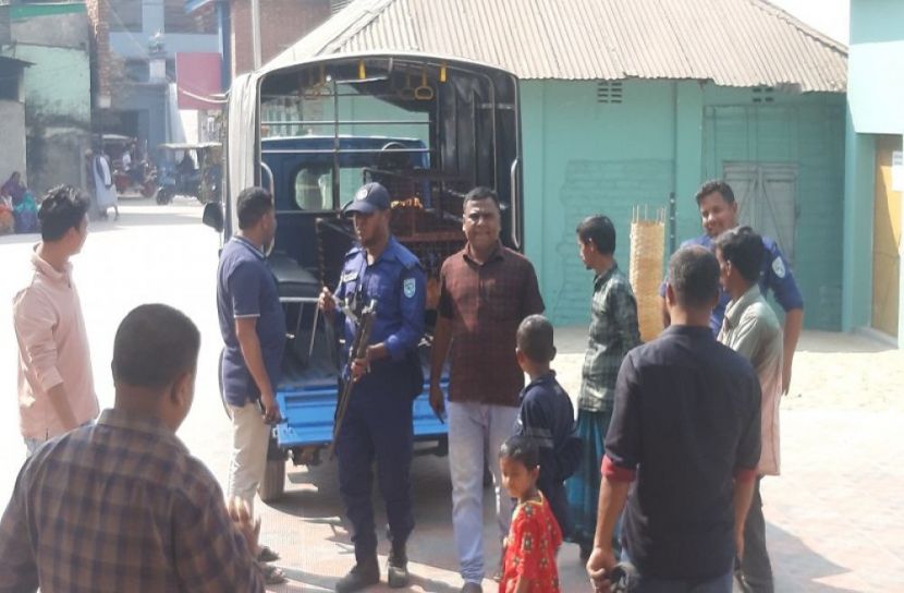 ঠাকুরগাঁওয়ে মুরগি ব্যবসায়ীকে জরিমানা