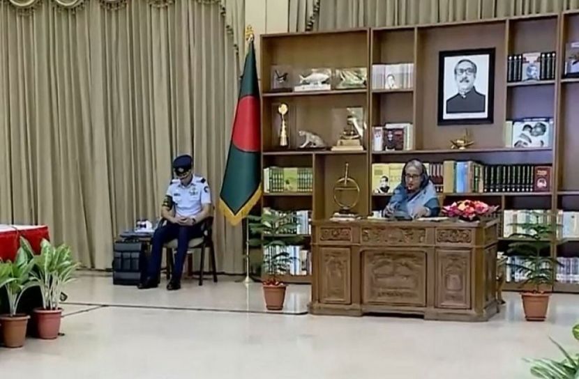 বানৌজা শেখ হাসিনা সাবমেরিন ঘাঁটির উদ্বোধন 