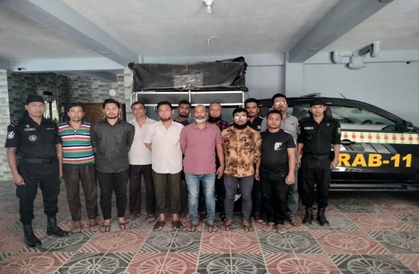 বেগমগঞ্জে ১১ পাসপোর্ট দালাল গ্রেফতার