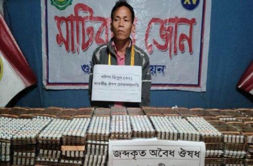 মাটিরাঙ্গায় ভারতীয় ঔষধসহ আটক ১