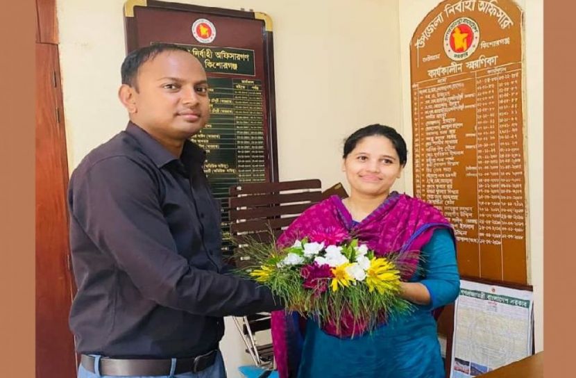 অষ্টগ্রামে নতুন এসিল্যান্ডকে বরণ