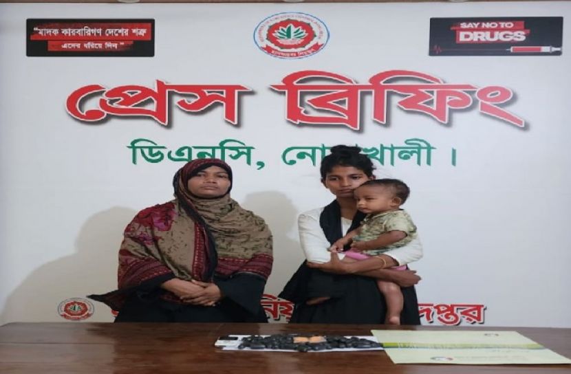 নারীর পেটের ভিতর ৭২ পুঁটলি ইয়াবা