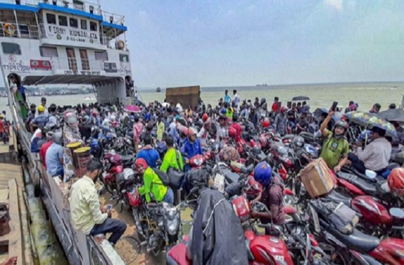মোটরসাইকেলের জন্য থাকবে ফেরি