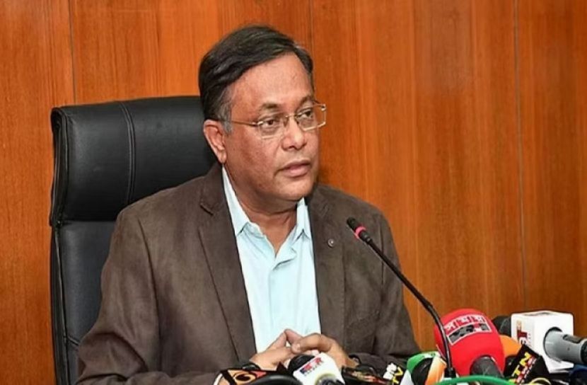 তথ্যমন্ত্রী ড. হাছান মাহমুদ (ফাইল ছবি)