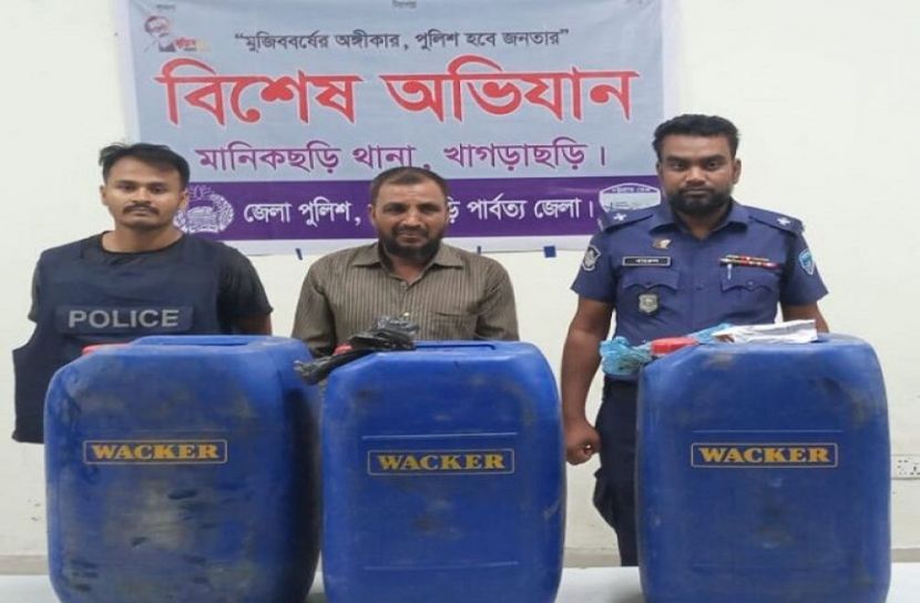 মদ ও সিএনজিসহ আটক ১