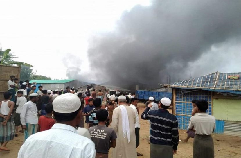 আগুনে পুড়ে ছাই ৫০ দোকান!