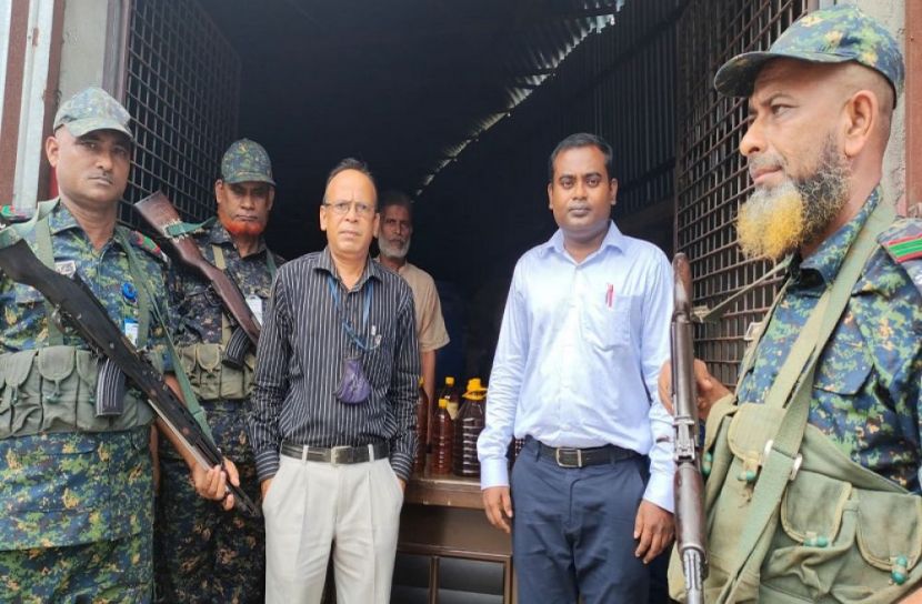 মুন্সীগঞ্জে অবৈধ কারখানায় জরিমানা