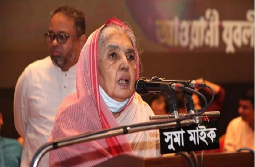 আওয়ামী লীগের প্রেসিডিয়াম সদস্য বেগম মতিয়া চৌধুরী এমপি