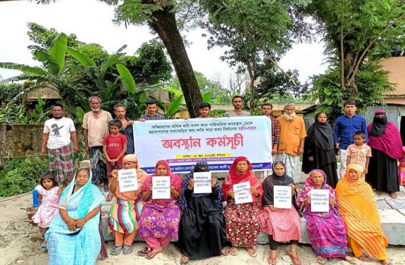 অপরিকল্পিত পাইলিংয়ে বাসাবাড়িতে ফাটল