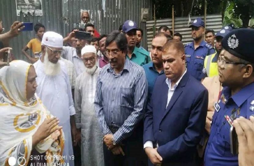 নাদিমের পরিবারের সাথে মানবাধিকার কমিশনের স্বাক্ষাৎ