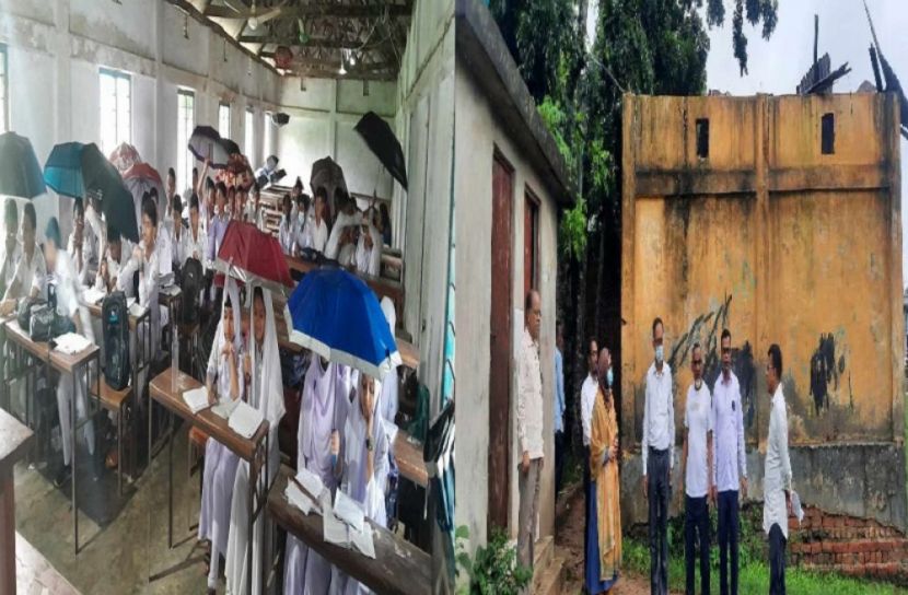 ফেনীর সেই স্কুল পরিদর্শনে নির্বাহী প্রকৌশলী