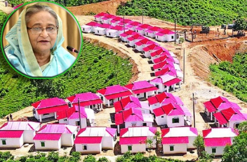 ১২ জেলা গৃহহীনমুক্ত ঘোষণা প্রধানমন্ত্রীর