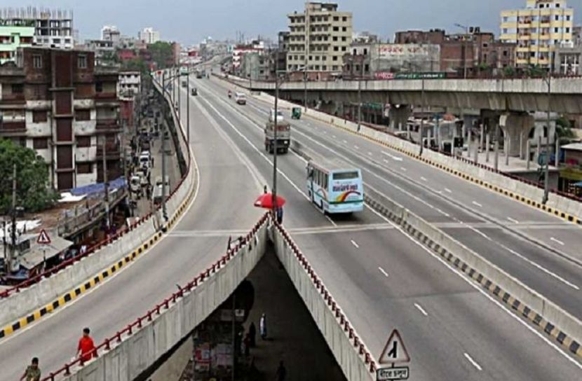 হানিফ ফ্লাইওভারে বাইক চালক নিহত