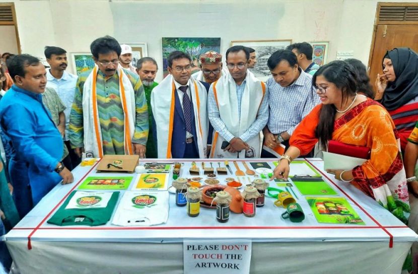 নজরুল বিশ্ববিদ্যালয়ে বার্ষিক চারুকলা প্রদর্শনী
