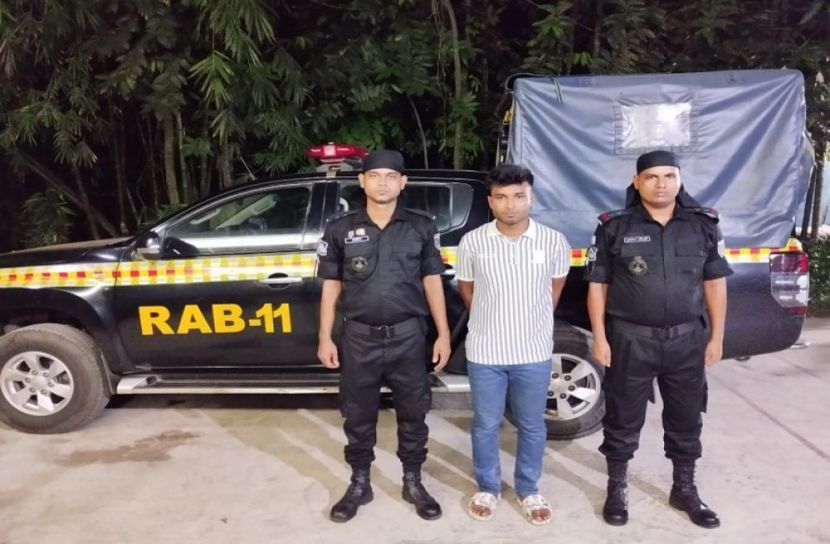 আগ্নেয়াস্ত্রসহ তরুণ গ্রেফতার