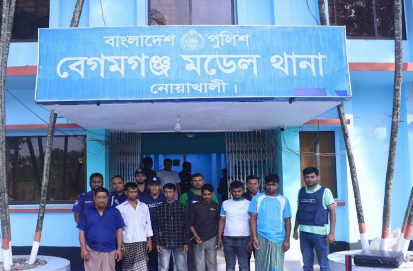 আগ্নেয়াস্ত্রসহ ৬ ডাকাত গ্রেফতার