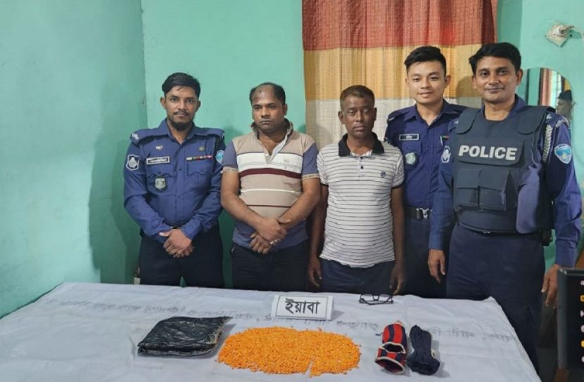 এংলেটে ইয়াবা উদ্ধার, গ্রেফতার ২