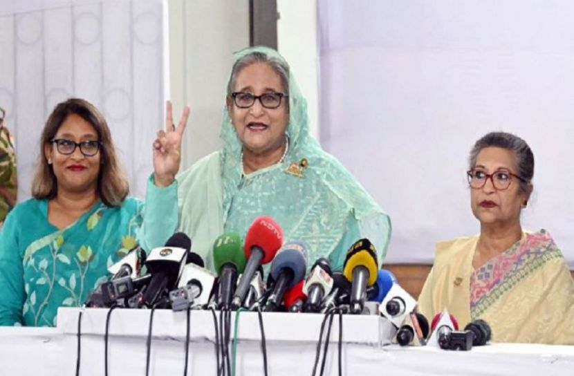 আওয়ামী লীগের নিরঙ্কুশ বিজয়