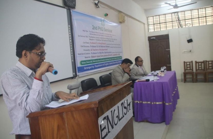 ইসলামী বিশ্ববিদ্যালয়ে () ‘লালন ফকির, উইলিয়াম ব্লেক ও খালিল জিবরানের নির্বাচিত রচনায় আধ্যাত্মিক বা রহস্যময় র প্রকৃতি: একটি তুলনামূলক বিশ্লেষণ’ শীর্ষক হয়েছে। 