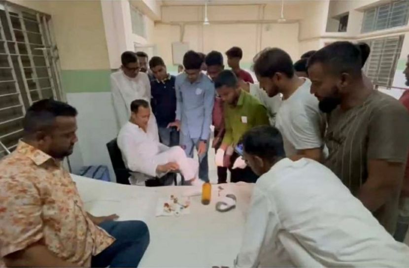 সুনামগঞ্জে টর্চলাইট জ্বালিয়ে সংঘর্ষ, এমপিসহ আহত অর্ধশত