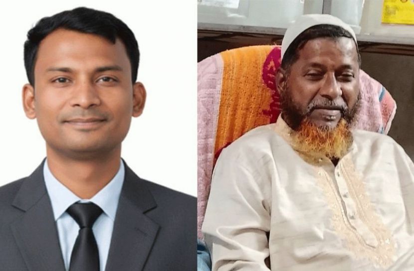 সাংবাদিক নাহিদুল হাসান রুকন ও অভিযুক্ত খাইরুল ইসলাম বকুল, ছবি: সংগৃহীত