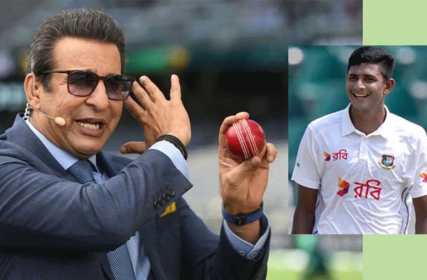 নাহিদ রানার প্রশংসায় পঞ্চমুখ ওয়াসিম আকরাম
