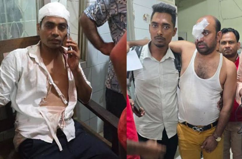 সাভারে মাদক কারবারির হামলায় ৩ সাংবাদিক আহত, আটক ৪