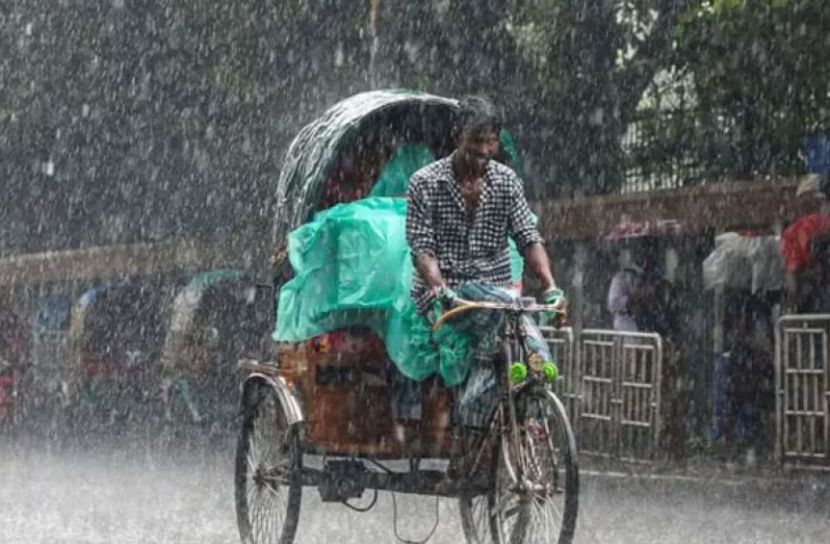 ছয় বিভাগে ভারি বৃষ্টির পূর্বাভাস 