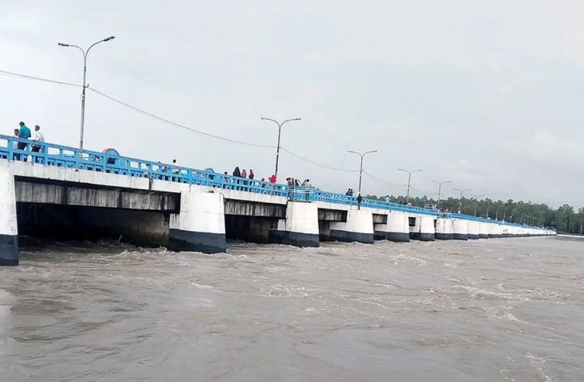 বাড়ছে তিস্তার পানি , নীলফামারীতে বন্যার শঙ্কা