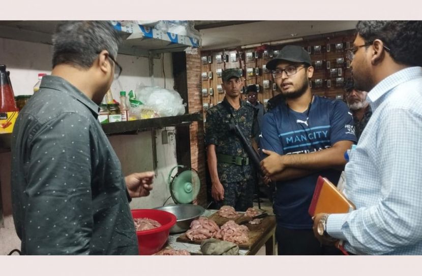 মুন্সীগঞ্জে রেস্টুরেন্টকে ১০ হাজার টাকা জরিমানা