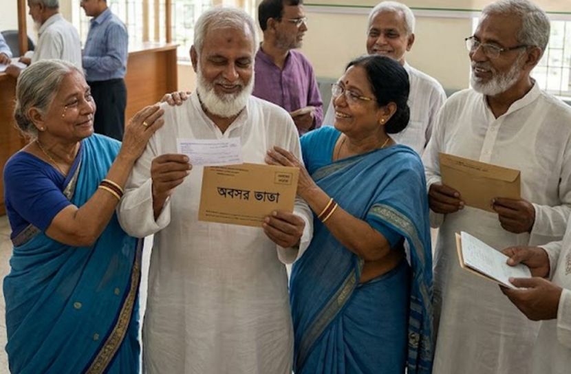 অবশেষে অবসর ভাতা পাচ্ছেন ৩,৯১৭ শিক্ষক-কর্মচারী