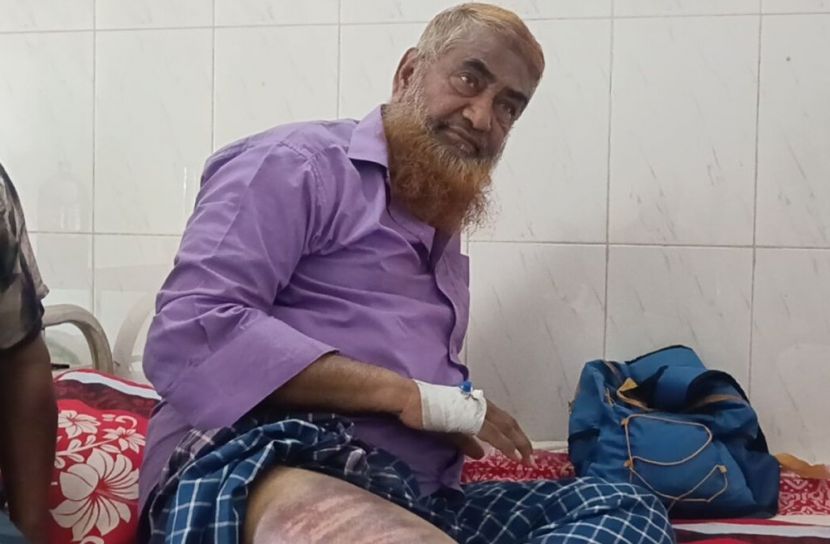 মাদারীপুরে জমি নিয়ে বিরোধে আমেরিকা প্রবাসীর উপর হামলা 