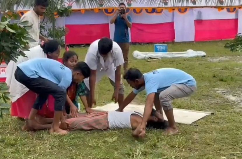 বন্যা ও দুর্যোগ মোকাবিলা মহড়া