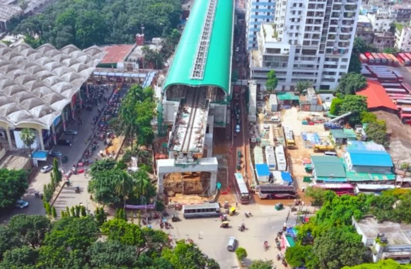 মেট্রোরেলের কমলাপুর অংশ নিয়ে অনিশ্চয়তা 