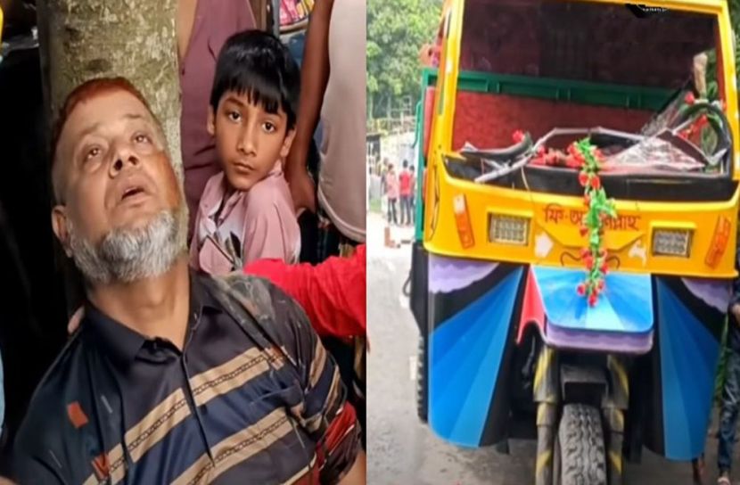 ইট বোঝাই ট্রলি ও মোটরসাইকেল সংঘর্ষে পুলিশ কর্মকর্তার স্ত্রী নিহত