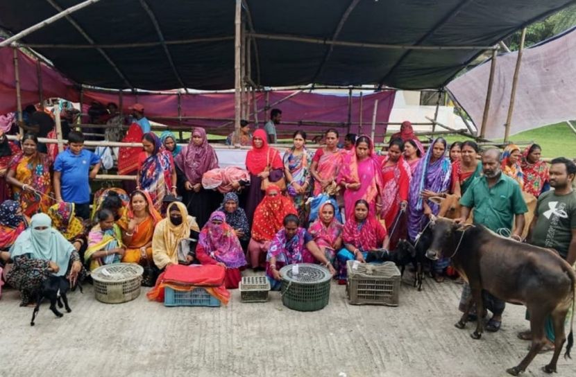 রামপালে ৮০ জন প্রতিবেশীর ৮০ দুঃস্থকে সহায়তা  