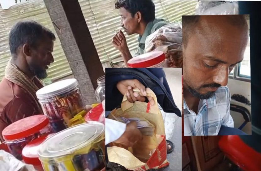 মাদারীপুরে তিন দালালের টাকা নেওয়ার ভিডিও ভাইরাল